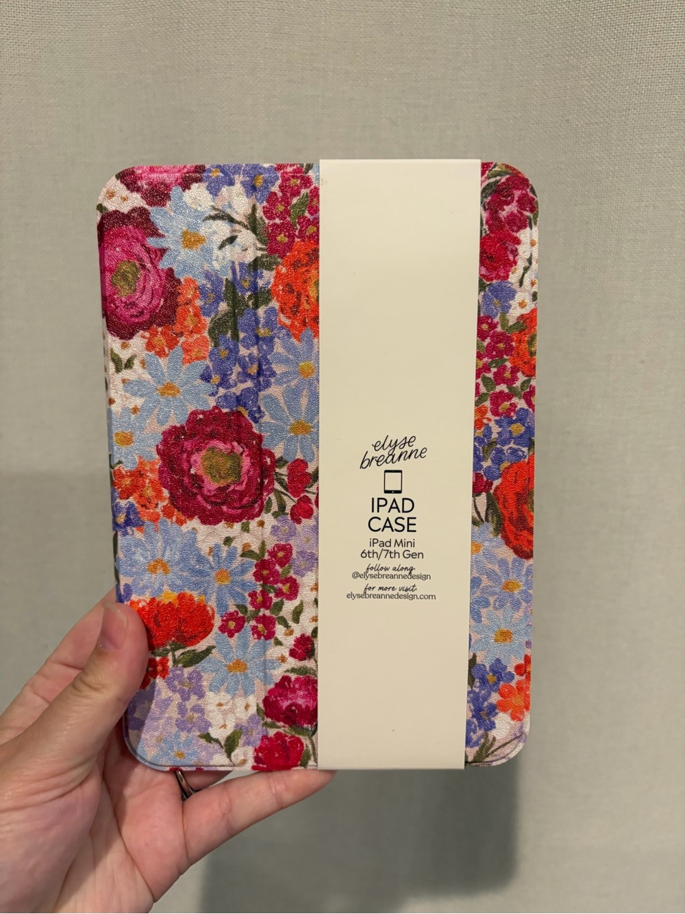 Floral iPad mini case